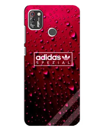 Чехол для TECNO POP 4 Pro с картинкой «Adidas Gold Marble»