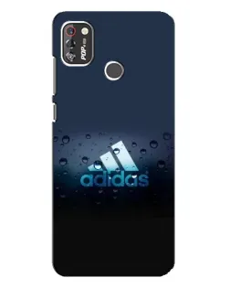 Чехол для TECNO POP 4 Pro с картинкой «Adidas Water Drops»