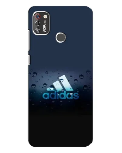 Чехол для TECNO POP 4 Pro с картинкой «Adidas Water Drops»