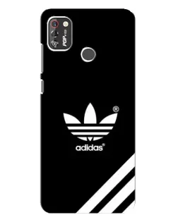 Чехол для TECNO POP 4 Pro с картинкой «Adidas с диагональными полосами»