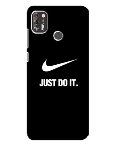 Чехол для TECNO POP 4 Pro с картинкой «Классический принт Nike»