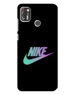 Чехол для TECNO POP 4 Pro с картинкой «Nike — городская ночь»