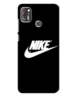 Чохол для TECNO POP 4 Pro з картинкою «Мазки фарби Nike»