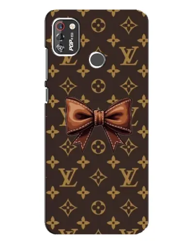 Чохол для TECNO POP 4 Pro з картинкою «LV з бантом» Чохол для TECNO POP 4 Pro з картинкою «LV з бантом»