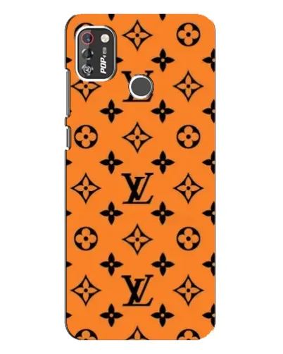 Чохол для TECNO POP 4 Pro з картинкою «Помаранчевий стиль LV» Чохол для TECNO POP 4 Pro з картинкою «Помаранчевий стиль LV»