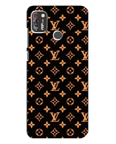 Чохол для TECNO POP 4 Pro з картинкою «Золота монограма LV» Чохол для TECNO POP 4 Pro з картинкою «Золота монограма LV»