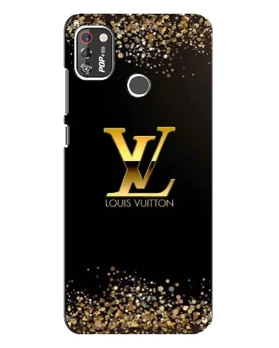 Чохол для TECNO POP 4 Pro з картинкою «LV — золоті іскри» Чохол для TECNO POP 4 Pro з картинкою «LV — золоті іскри»