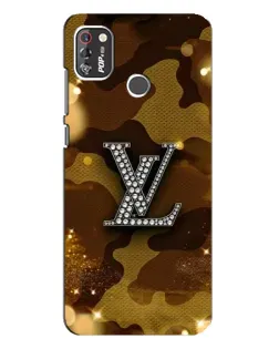 Чохол для TECNO POP 4 Pro з картинкою «Камуфляжний Louis Vuitton»