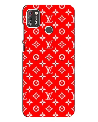 Чохол для TECNO POP 4 Pro з картинкою «Яскравий паттерн LV» Чохол для TECNO POP 4 Pro з картинкою «Яскравий паттерн LV»
