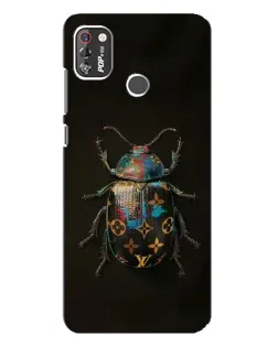 Чохол для TECNO POP 4 Pro з картинкою «LV — мармуровий принт»