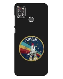 Чохол для TECNO POP 4 Pro з картинкою «NASA — емблема місії» Чохол для TECNO POP 4 Pro з картинкою «NASA — емблема місії»