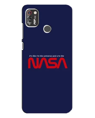 Чехол для TECNO POP 4 Pro с картинкой «NASA — глубокий космос»