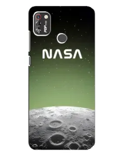 Чехол для TECNO POP 4 Pro с картинкой «NASA — лунный градиент»