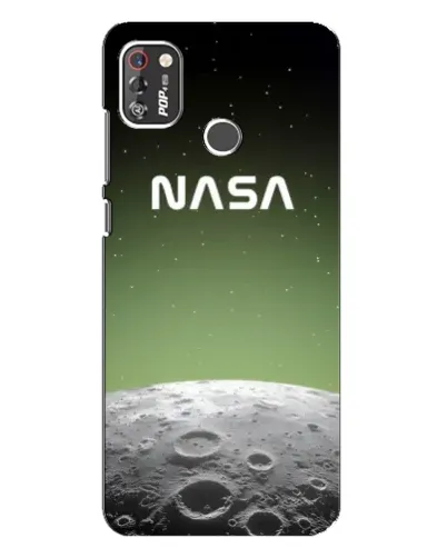 Чехол для TECNO POP 4 Pro с картинкой «NASA — лунный градиент»