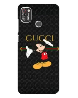 Чехол для TECNO POP 4 Pro с картинкой «Микки Маус Gucci»