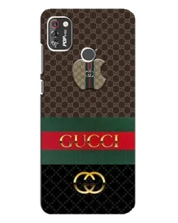 Чехол для TECNO POP 4 Pro с картинкой «Gucci — брендированный десерт»