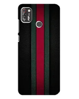 Чехол для TECNO POP 4 Pro с картинкой «Gucci — неоновая линия»