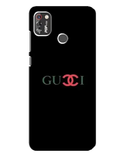 Чехол для TECNO POP 4 Pro с картинкой «Gucci — красный градиент» Чехол для TECNO POP 4 Pro с картинкой «Gucci — красный градиент»