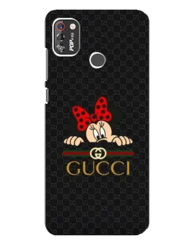 Чехол для TECNO POP 4 Pro с картинкой «Минни Маус Gucci — черный» Чехол для TECNO POP 4 Pro с картинкой «Минни Маус Gucci — черный»