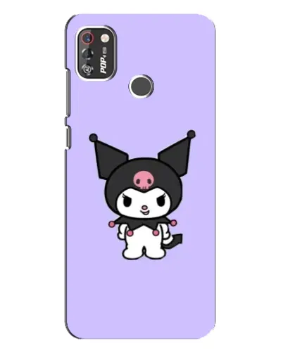 Чехол для TECNO POP 4 Pro с картинкой «Kuromi — нежный фиолетовый» Чехол для TECNO POP 4 Pro с картинкой «Kuromi — нежный фиолетовый»