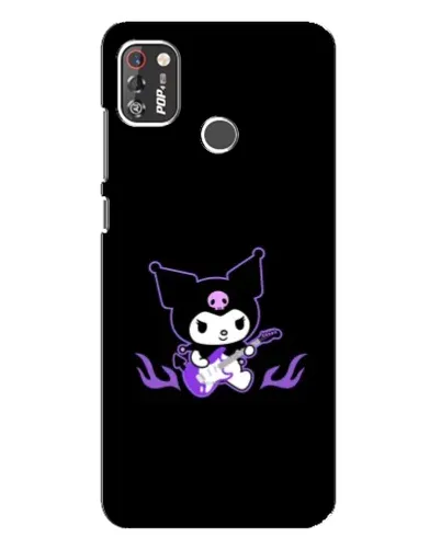 Чехол для TECNO POP 4 Pro с картинкой «Электрическая Kuromi» Чехол для TECNO POP 4 Pro с картинкой «Электрическая Kuromi»