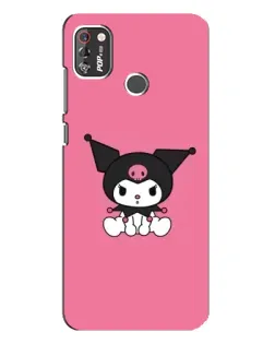 Чехол для TECNO POP 4 Pro с картинкой «Хмурая Kuromi»