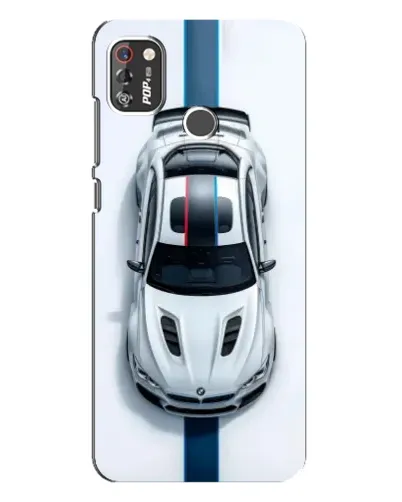 Чехол для TECNO POP 4 Pro с картинкой «Вид сверху — BMW M» Чехол для TECNO POP 4 Pro с картинкой «Вид сверху — BMW M»