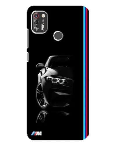 Чехол для TECNO POP 4 Pro с картинкой «Силуэт BMW в темноте» Чехол для TECNO POP 4 Pro с картинкой «Силуэт BMW в темноте»