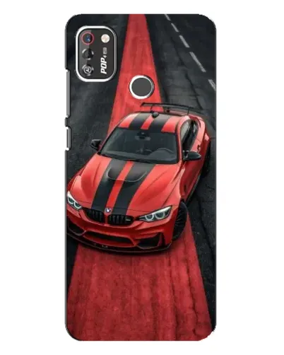 Чехол для TECNO POP 4 Pro с картинкой «BMW на красной дорожке» Чехол для TECNO POP 4 Pro с картинкой «BMW на красной дорожке»