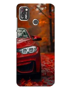 Чехол для TECNO POP 4 Pro с картинкой «Осенняя BMW M4»