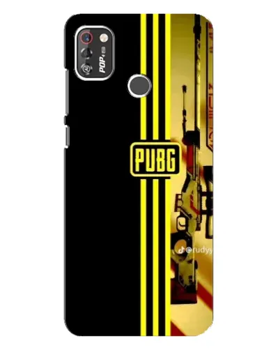 Чохол для TECNO POP 4 Pro з картинкою «PUBG — камуфляжний шолом» Чохол для TECNO POP 4 Pro з картинкою «PUBG — камуфляжний шолом»