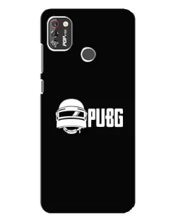 Чохол для TECNO POP 4 Pro з картинкою «PUBG — класичний лого»
