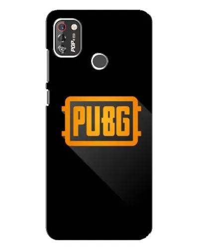 Чохол для TECNO POP 4 Pro з картинкою «PUBG — рамка лого» Чохол для TECNO POP 4 Pro з картинкою «PUBG — рамка лого»