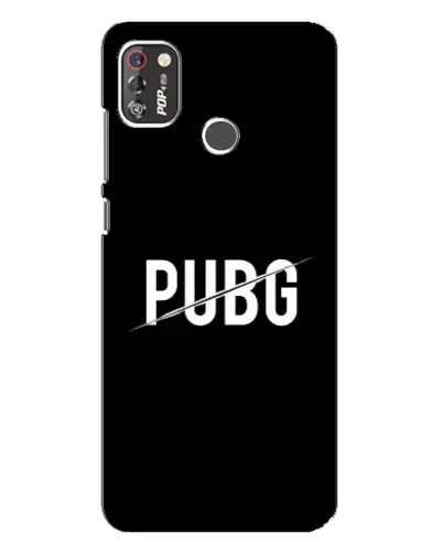 Чохол для TECNO POP 4 Pro з картинкою «PUBG — білий логотип» Чохол для TECNO POP 4 Pro з картинкою «PUBG — білий логотип»