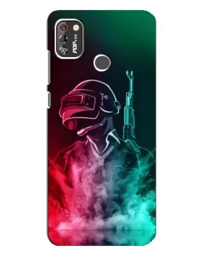 Чохол для TECNO POP 4 Pro з картинкою «PUBG — вогняний воїн» Чохол для TECNO POP 4 Pro з картинкою «PUBG — вогняний воїн»