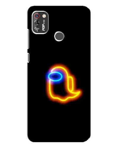 Чехол для TECNO POP 4 Pro с картинкой «Among Us неоновое сияние» Чехол для TECNO POP 4 Pro с картинкой «Among Us неоновое сияние»