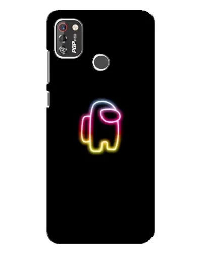 Чехол для TECNO POP 4 Pro с картинкой «Among Us градиент» Чехол для TECNO POP 4 Pro с картинкой «Among Us градиент»