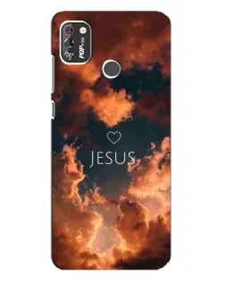 Чохол для TECNO POP 4 Pro з картинкою «Сяйво Імені Jesus»