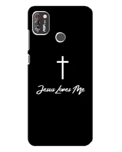 Чохол для TECNO POP 4 Pro з картинкою «Ісус любить тебе»