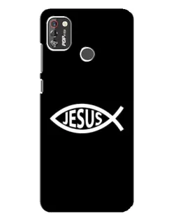Чохол для TECNO POP 4 Pro з картинкою «Класичний Jesus»