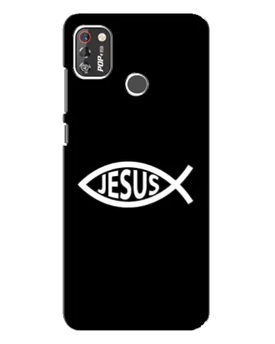 Чохол для TECNO POP 4 Pro з картинкою «Класичний Jesus»