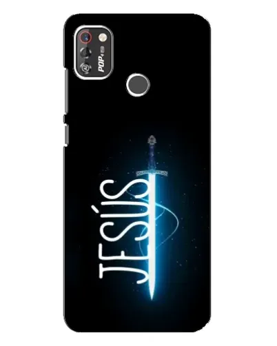 Чохол для TECNO POP 4 Pro з картинкою «Меч Духа Jesus»