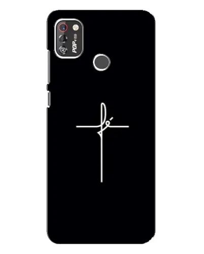 Чохол для TECNO POP 4 Pro з картинкою «Тонкий хрест» Чохол для TECNO POP 4 Pro з картинкою «Тонкий хрест»