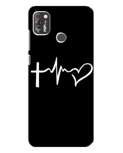 Чохол для TECNO POP 4 Pro з картинкою «Пульс віри» Чохол для TECNO POP 4 Pro з картинкою «Пульс віри»