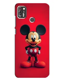 Чохол для TECNO POP 4 Pro з картинкою «Mickey в повний зріст»