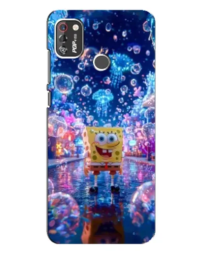 Чохол для TECNO POP 4 Pro з картинкою «Неоновий океан» Чохол для TECNO POP 4 Pro з картинкою «Неоновий океан»