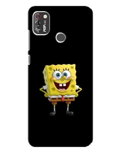Чохол для TECNO POP 4 Pro з картинкою «Класичний Губка Боб» Чохол для TECNO POP 4 Pro з картинкою «Класичний Губка Боб»