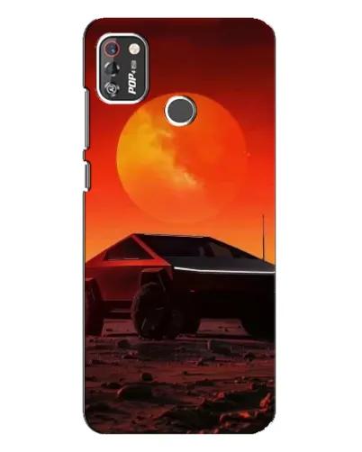 Чохол для TECNO POP 4 Pro з картинкою «Cybertruck на Марсі» Чохол для TECNO POP 4 Pro з картинкою «Cybertruck на Марсі»