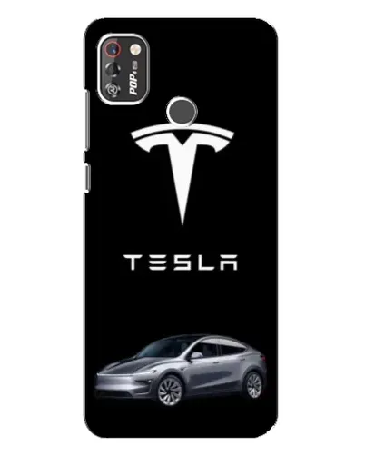 Чохол для TECNO POP 4 Pro з картинкою «Tesla Model Y» Чохол для TECNO POP 4 Pro з картинкою «Tesla Model Y»