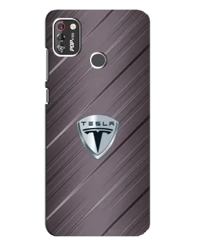 Чохол для TECNO POP 4 Pro з картинкою «Металева текстура Tesla» Чохол для TECNO POP 4 Pro з картинкою «Металева текстура Tesla»